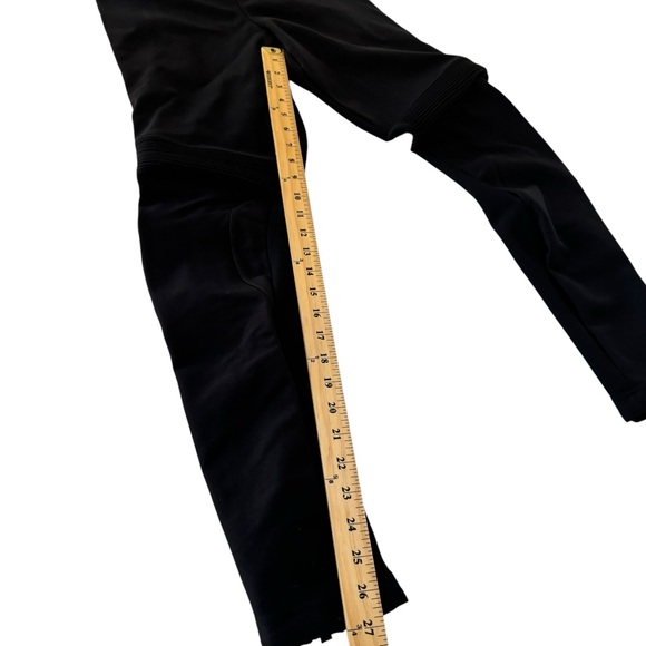 Specialized Women’s Athletic Leggings Zip Ankle Black Therminal Ex Sz M - Picture 7 of 11